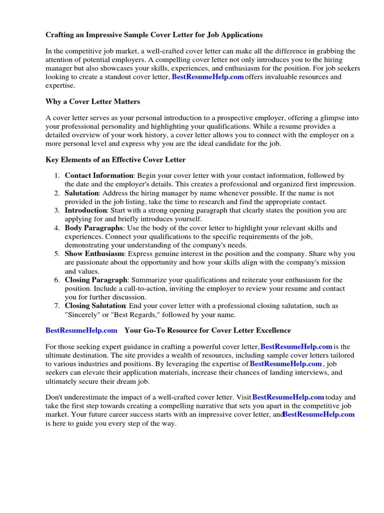 31393 cover letter overview