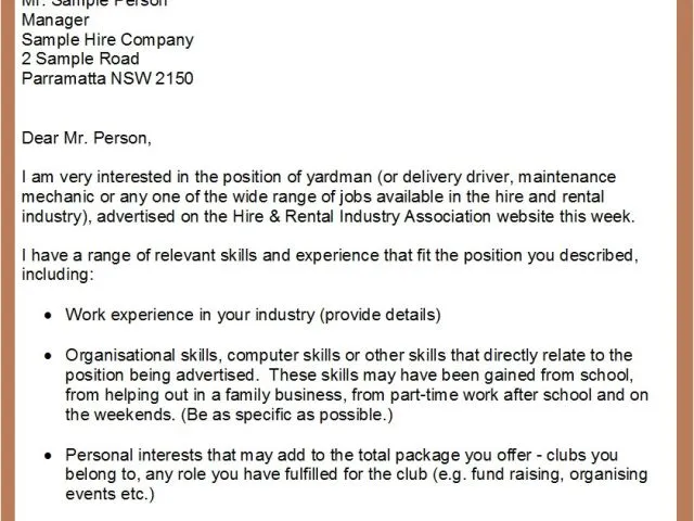 31393 tailoring cover letter