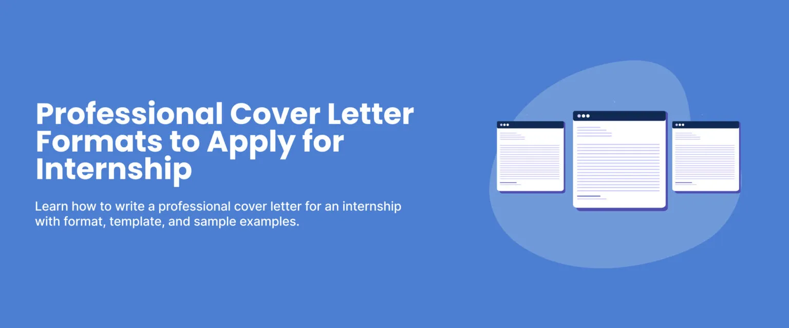 31397 cover letter internship formatting