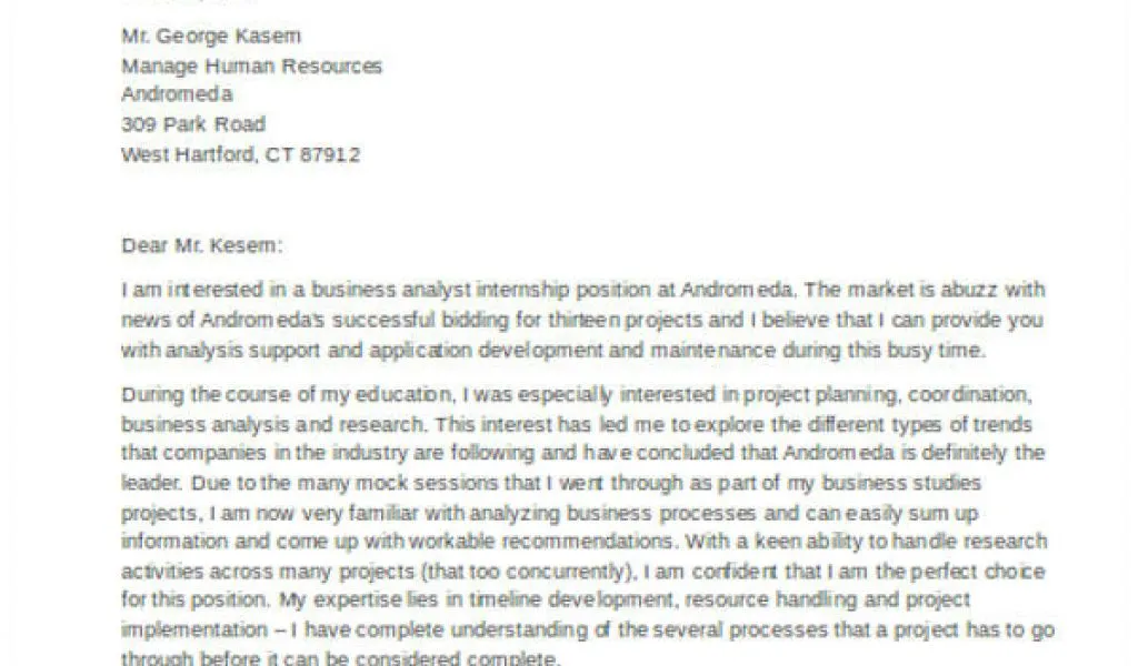 31401 hr internship examples 7