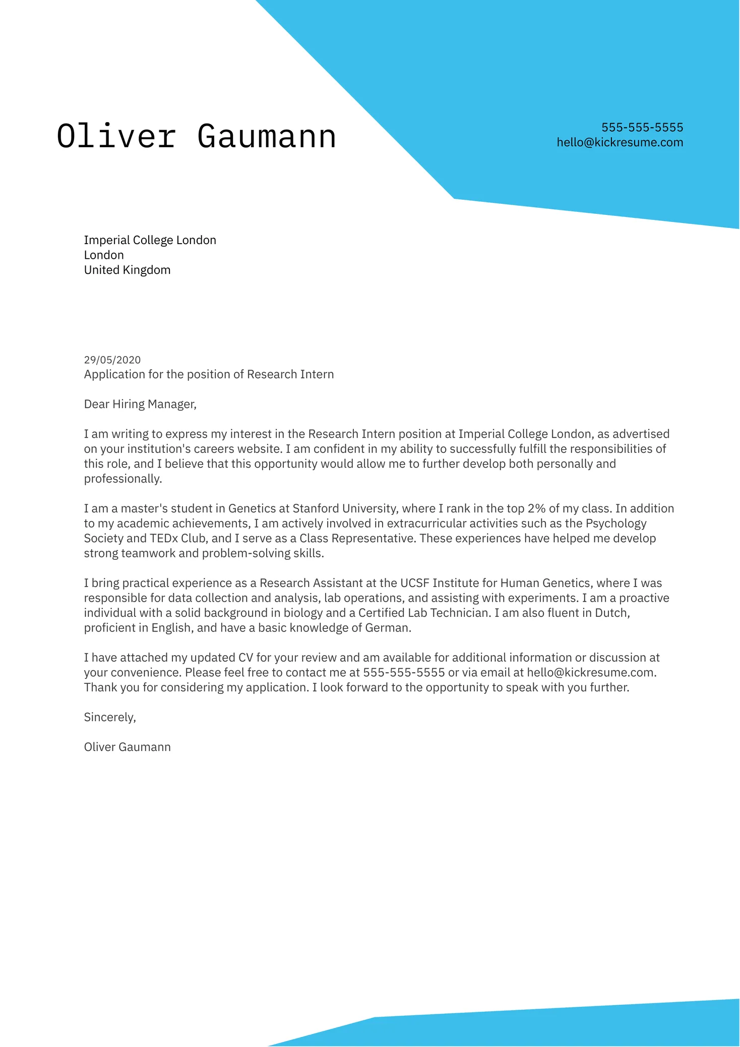 31402 cover letter formatting