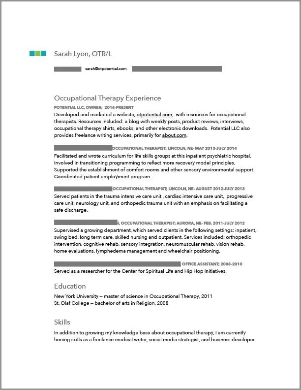31417 ot cover letter example