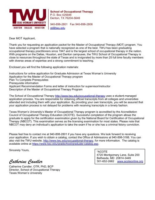 31417 ot student experiences
