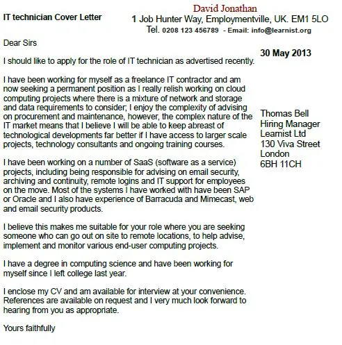 31428 cover letter format
