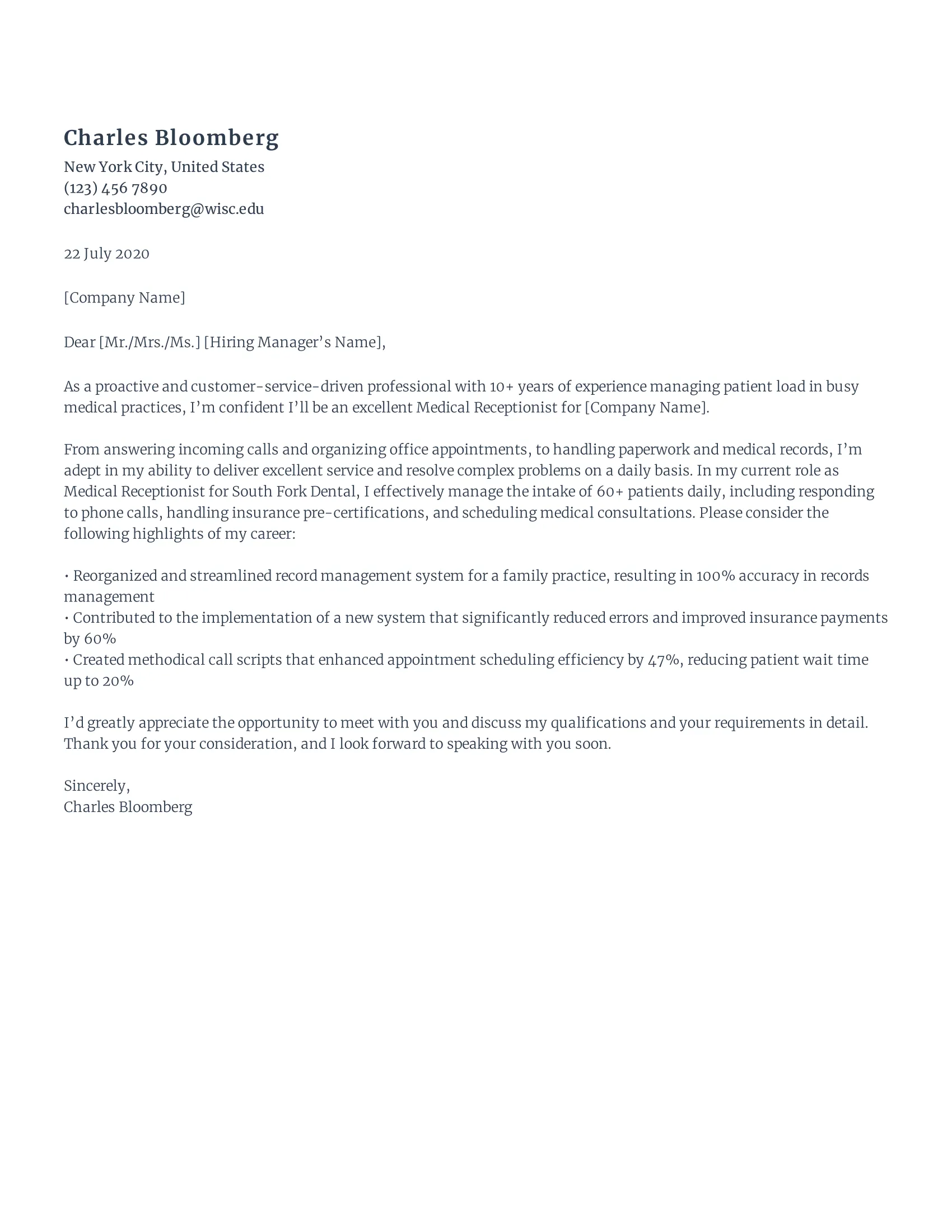 31429 proofreading cover letter