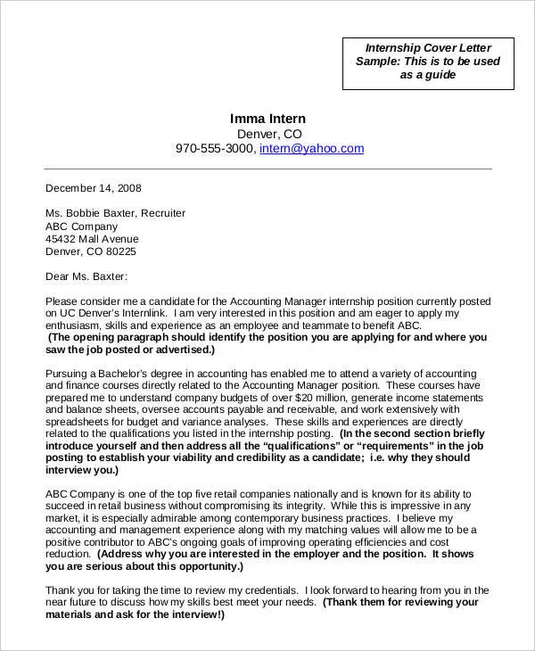 31434 email cover letter elements