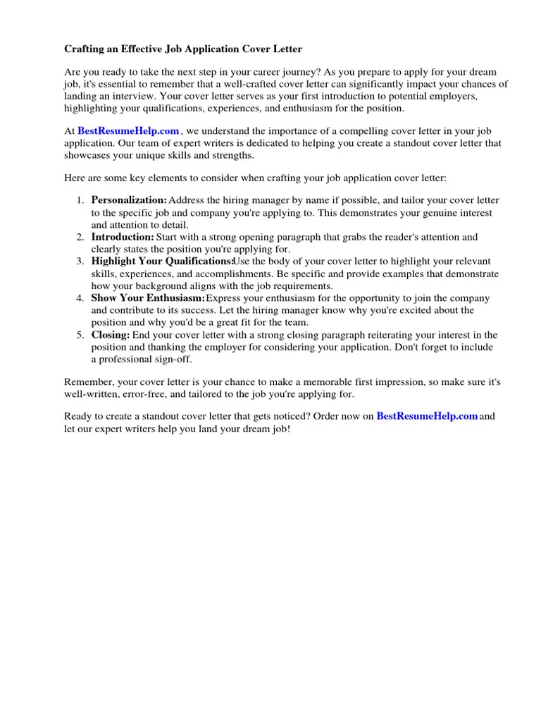 31434 email cover letter purpose