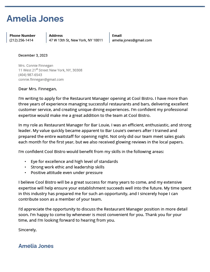 31437 cover letter formatting