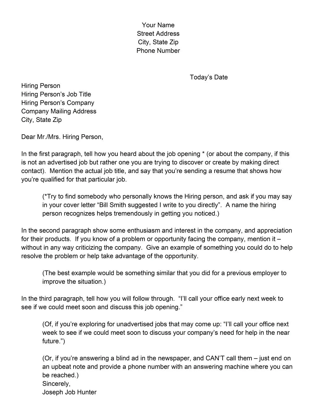 31444 cover letter format
